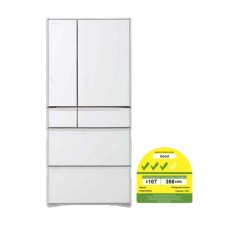 HITACHI R-WXC670KS-XW MULTI DOOR FRIDGE(525L)(Energy Efficiency CLASS 3)